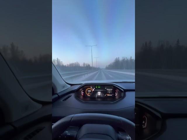 Changan cs55 plus winter speed run