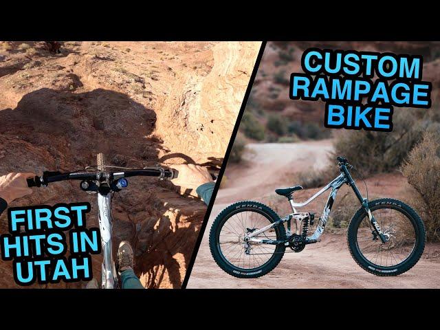 RAMPAGE BIKE BUILD AND FIRST HITS!!!