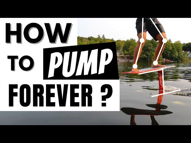 How to Pump a Hydrofoil