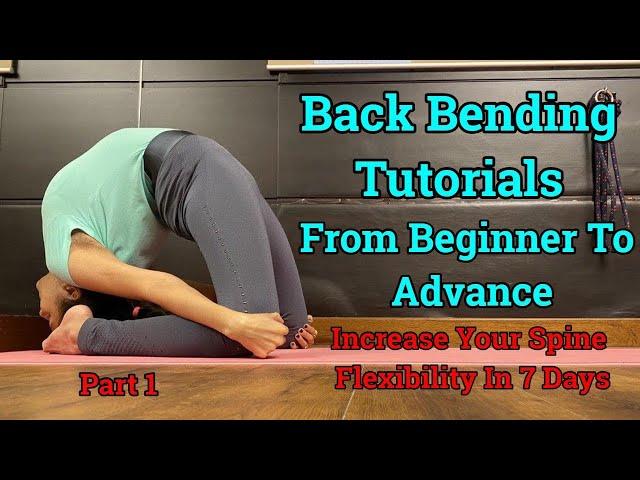 Yoga Poses/Stretching To Increase Backbend FLEXIBILITY || Easy Steps To Improve Spinal FLEXIBILITY