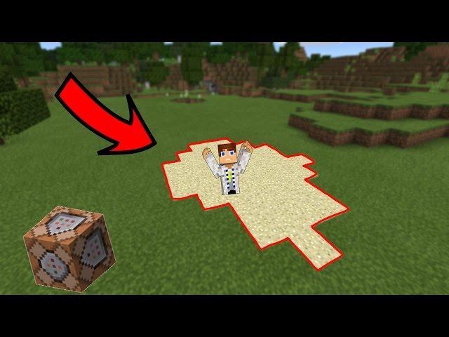 КАК СДЕЛАТЬ Зыбучий песок в Minecraft PE 1.1.0.9