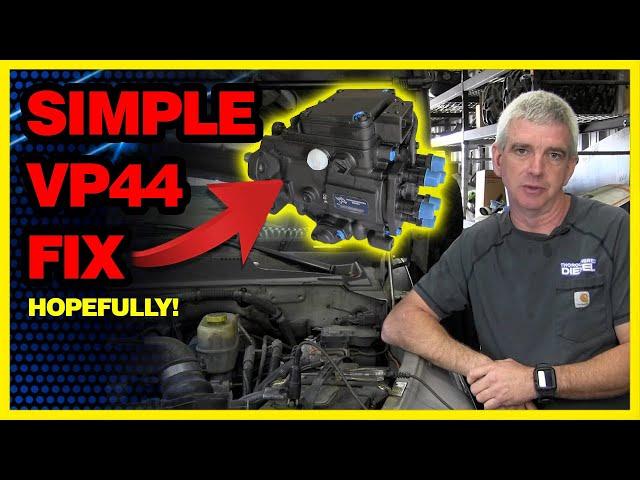 Simple VP44 Diagnosis - Get Power to the pump!