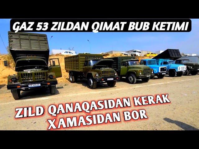 GAZ,53 ZIL YANGI YASALGANLARI KUPAYIB KETIBDI BOZORDA BU VIDEONI KURMASANGIZ ARMODA QOLASIZ
