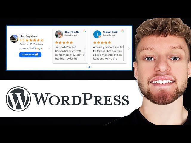 How To Add Google Reviews on WordPress Website (Quick & Easy)