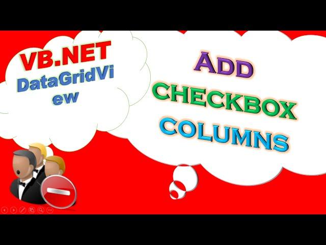 VB.Net DataGridView : Add CheckBoxes In Column