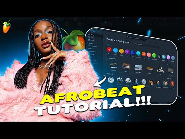 How To Make Afrobeats From Scratch In Fl Studio | BEGINNERS GUIDE