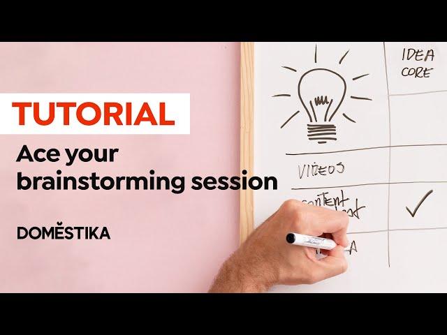 Group Work Tutorial: How to Run a Brainstorming Session - Andre Matarazzo | Domestika