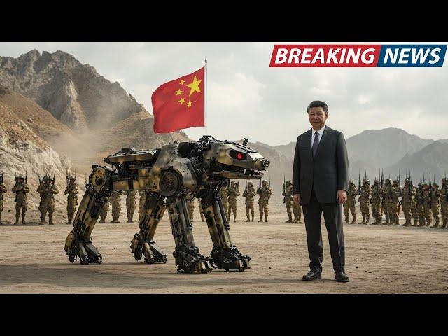 "China Unveils Its Most Advanced Fleet of Robotic Technology"