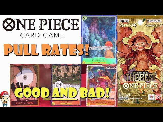 PRB-01 Pull Rates Revealed! Super Rare in EVERY Pack! Good AND Bad News!(One Piece TCG News)