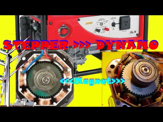 الوجه الاخر للمحرك الخطوي another usage of stepper motor