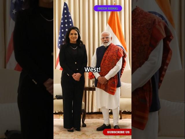 Modi & Tulsi: Sanatan Dharma's Global Journey  India | US #shorts #india #usa #modi #tulsi #us