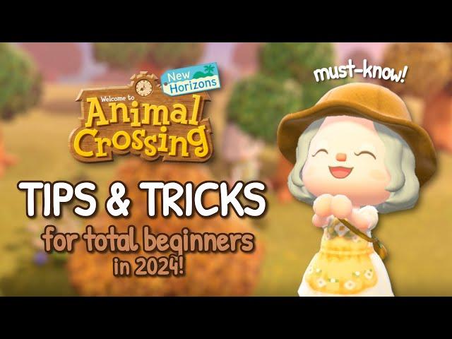 25 Animal Crossing BEGINNER TIPS!  (basically every early game tip thoroughly EXPLAINED)