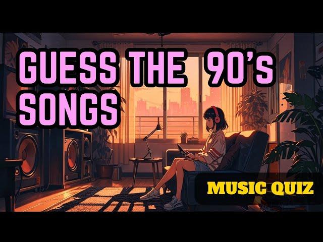 Guess the Songs From 1990s | Music Quiz