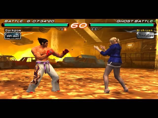 Tekken 6 kaz gameplay (ghost) ppsspp emulator