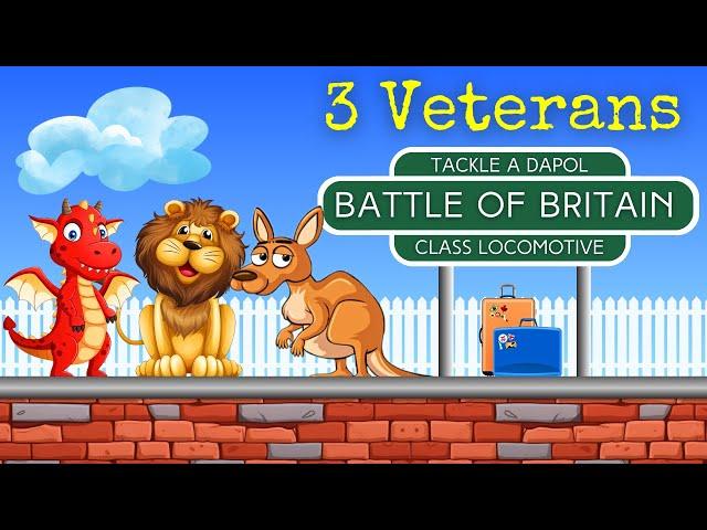 3 Veterans tackle a battle of Britain class locomotive- Ep 4