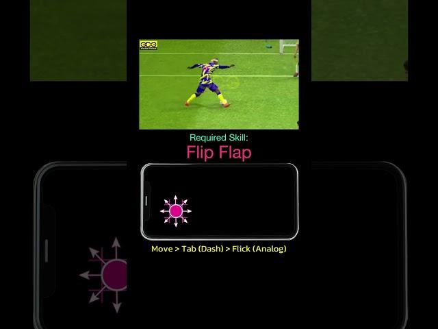 วิธีใช้สกิล Flip Flap #efootball2023 #efootball2023mobile #efootball