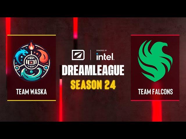 Dota2 - Team Waska vs Team Falcons - DreamLeague Season 24 - Group Stage 2