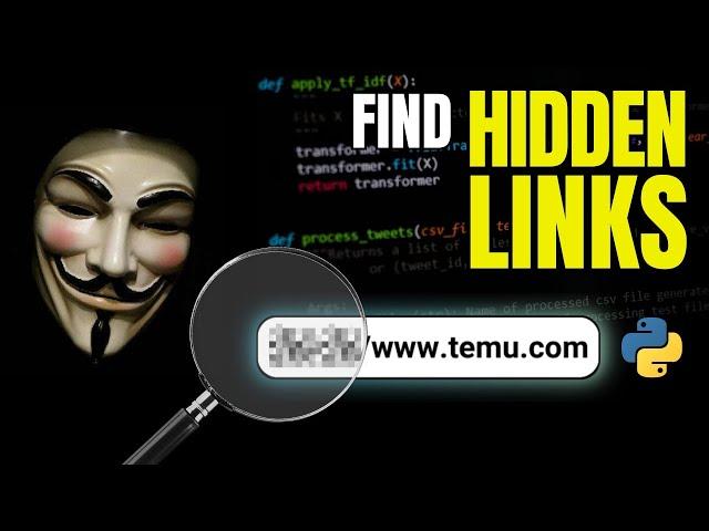 I created the EASIEST python script to find Hidden urls (subdomain enumeration hacking)