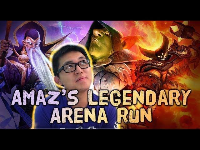 [Hearthstone] Amaz's Legendary Arena Run