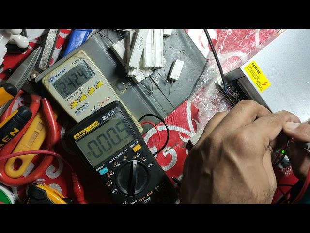 24V 10A PSU Test