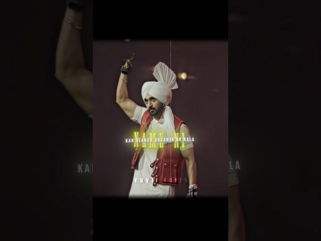 Yo yo honey Singh, Diljit Dosanjh & Karan aujla Edit  | Yuvii Edits| #shorts