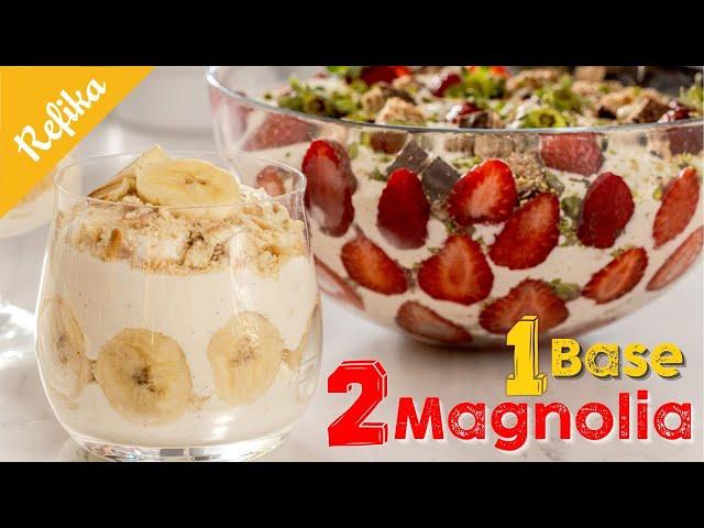 MAGNOLIA PUDDING RECIPE | Refika’s Twist on New York Magnolia Pudding | With Banana & Strawberry