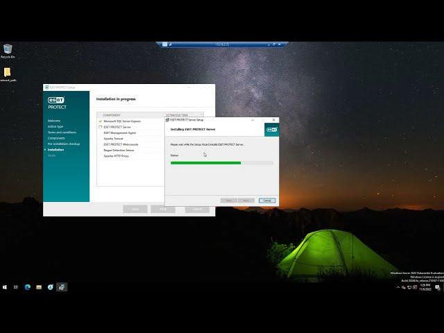 Install the ESET PROTECT Server Version 9.x - Windows Server