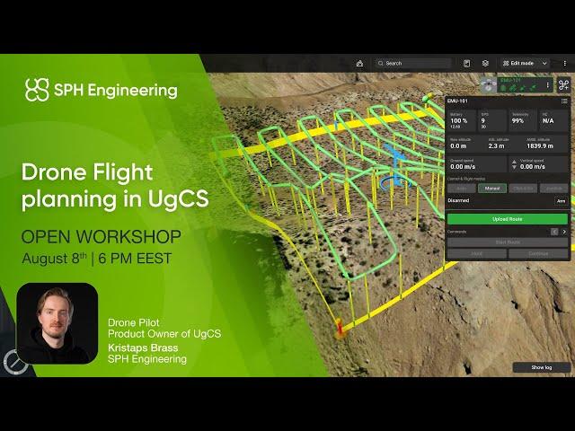 Open Workshop | Drone Flight Planning in UgCS