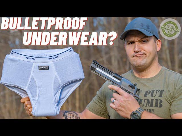 BULLETPROOF UNDERWEAR (The World’s First Bulletproof Underpants !!!)