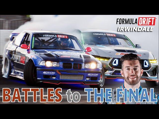 James Deane BATTLE runs in Irwindale ‣ Formula DRIFT 2024 Round 8 | Irwindale Speedway California