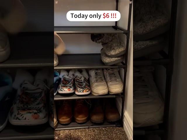 Affordable shoe rack solutions! #shoeorganizers #shoerack