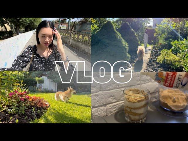 VLOG | выходные на даче, самый долгий маникюр, готовим вкусный десерт