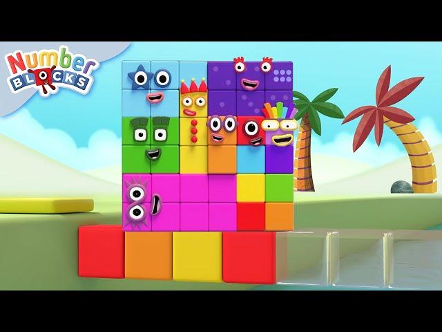 Two Hour PATTERN PALACE Bonanza!   | Learn to Count | Full episodes | Numberblocks