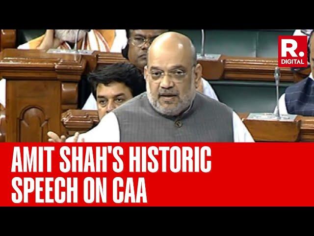 What Home Minister Amit Shah Said When He Tabled The CAA Bill In Lok Sabha In 2019 | Watch