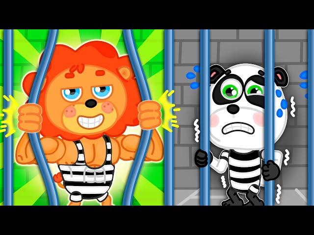 MrLion India | Escape From Prison Story | Healthy Habits | Cartoon for Kids