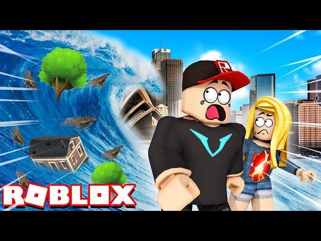 GAMES ROBLOX TSUNAMI SIMULATOR SURVIVAL СИМУЛЯТОР ЦУНАМИ в РОБЛОКС