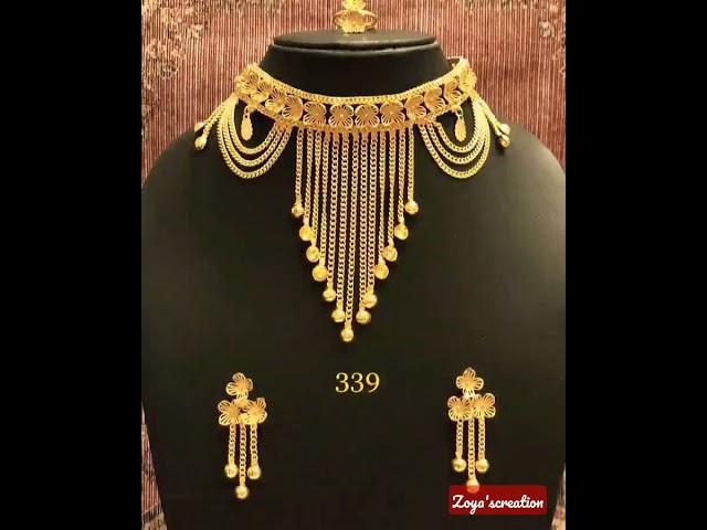 Choose your Favourite | Gold Necklace & Bracelet #shorts #viral #zoya'screation