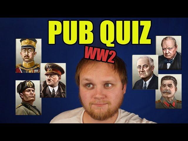 ASMR | 100 Pub Quiz  Questions about  World War 2