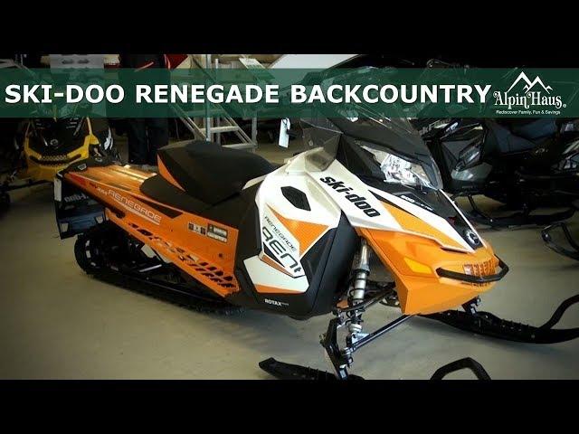 2018 Ski-Doo Renegade Backcountry