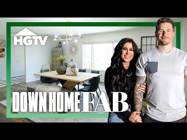 Home Renovation Goes Big and Loud Style with South Dakota Client | Down Home Fab | HGTV