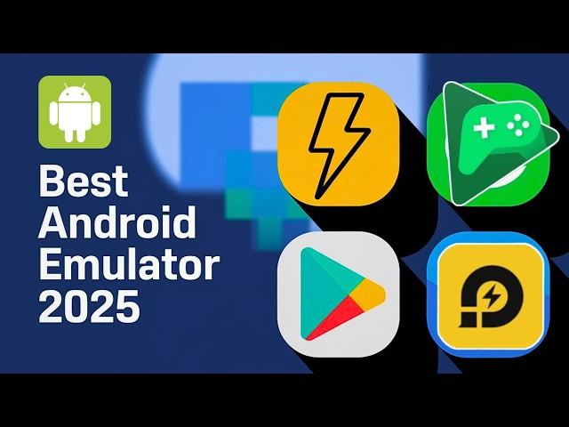 Best Android EMULATORS for PC  in 2025!