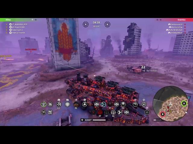 Crossout  levi Wars live (SINZ)