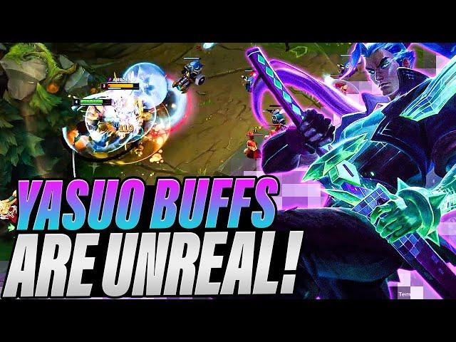 RIOT?! These Yasuo Buffs are INSANE!