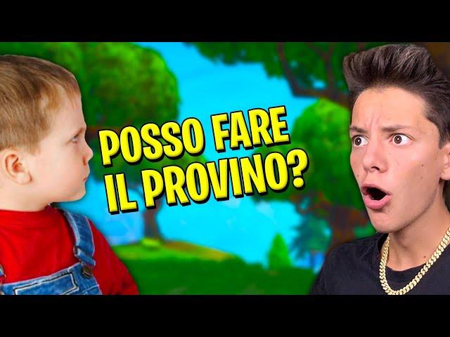 MI FINGO un BIMBO ARROGANTE che VUOLE FARE il PROVINO per il TEAM BLAZE!  Fortnite ITA