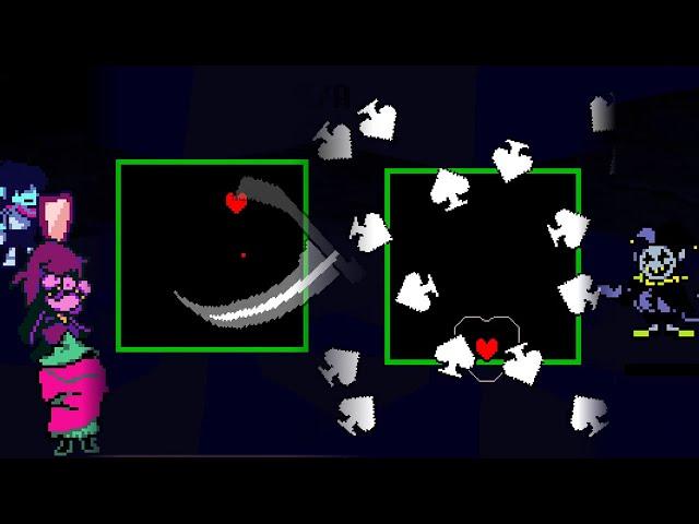 All of Jevil's unused attacks restored (Deltarune)