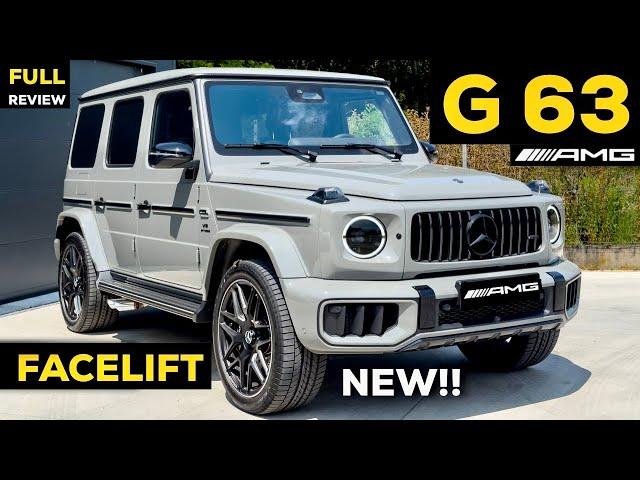 2025 MERCEDES AMG G63 NEW FACELIFT! LOUDER V8 The Best Ever G Class! Sound MBUX