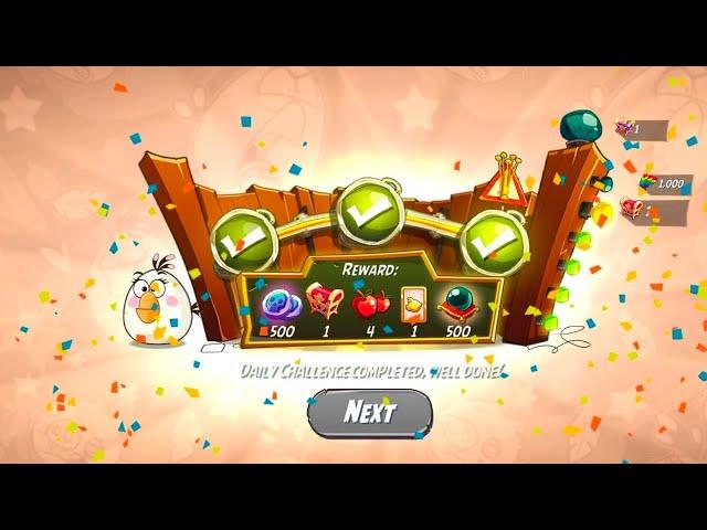 Angry Birds 2 Daily Challenge Today  How To Strike Matilda Mayhem Thursday Super Bird DC #071124