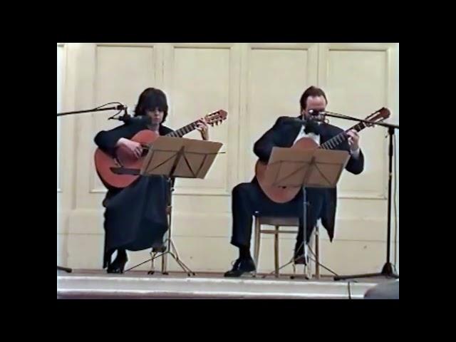 Albeniz - Tango, op. 164 Xenia Gitman-Vadim Kuznetsov Guitar Duo