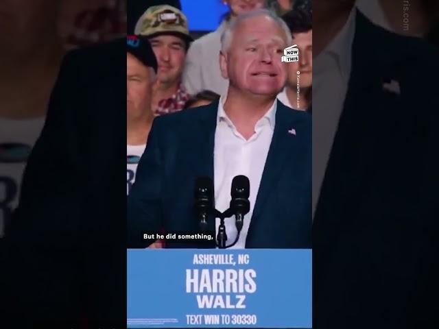 Tim Walz Calls JD Vance Out for Lies About Haitian Immigrants