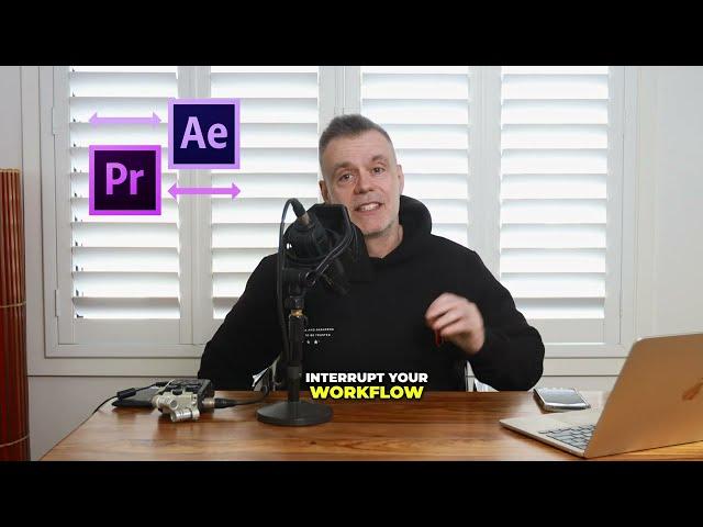 How To Use Premiere Pro with After Effects (Dynamic Link)